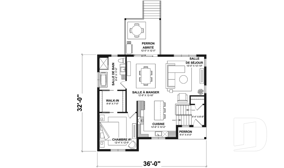 Rez-de-chaussée -  - Sunny Hill