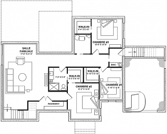 6121 - Sous-sol aménagé (Optionel $)