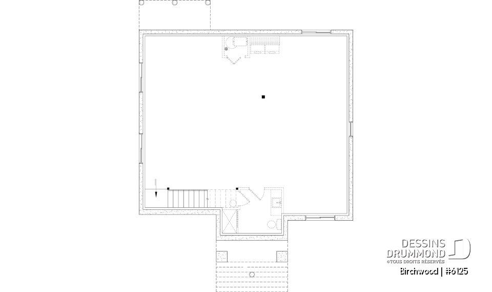 Sous-sol aménageable - Plain-pied de style anglais avec sous-sol entièrement aménagé (optionnel $), 2 à 4 chambres et 2 salons - Birchwood