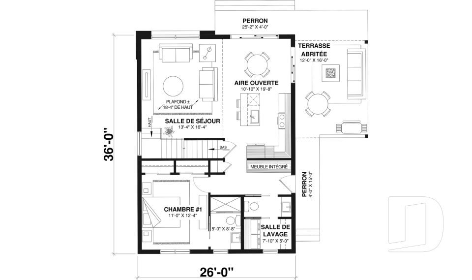 Rez-de-chaussée -  - Portland