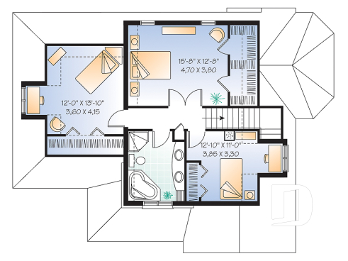 Étage -  - Amiral 2