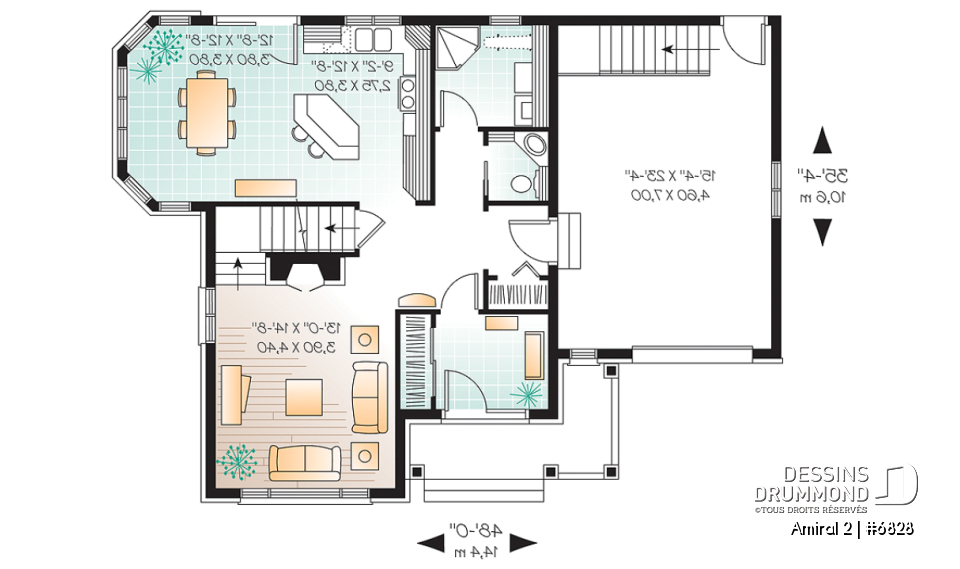 Rez-de-chaussée -  - Amiral 2
