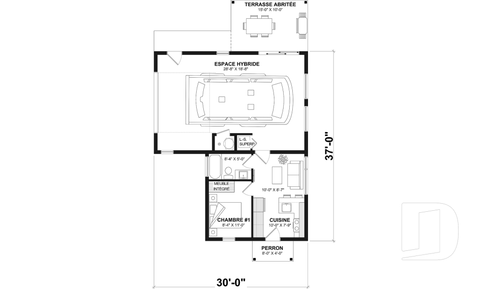 Rez-de-chaussée -  - Halte
