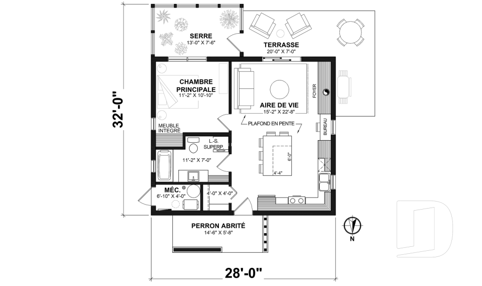 Rez-de-chaussée -  - PUR