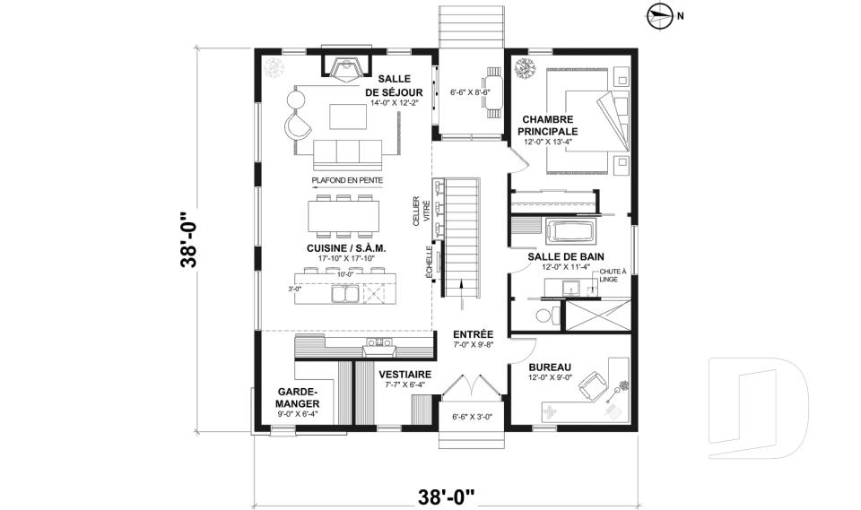 Rez-de-chaussée -  - Intervalle