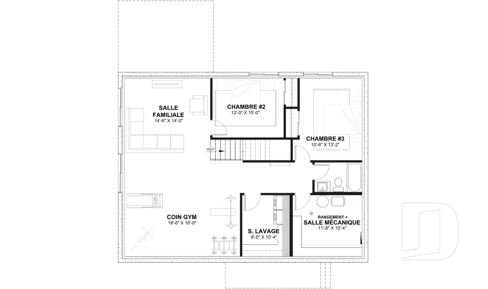 Sous-sol aménagé -  - Promenade