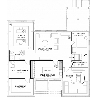 90112 - Sous-sol aménagé (Optionel $)