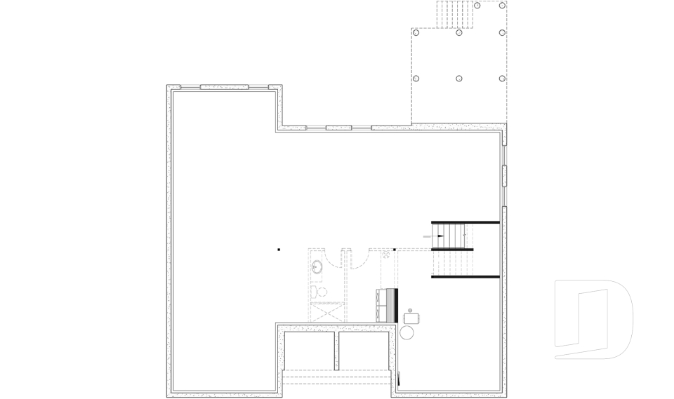Sous-sol aménageable -  - Ventura