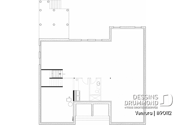 Sous-sol aménageable - Superbe Farmhouse éco-responsable de 4+ chambres, avec 2 îlots, gym et sous-sol aménagé optionnel ($) - Ventura
