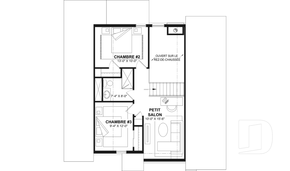 Étage -  - Charlemagne - Éco