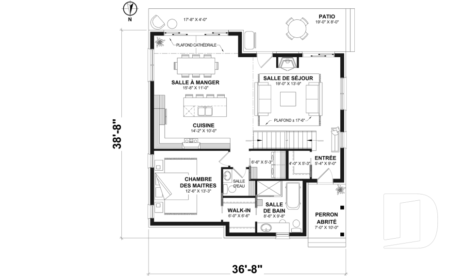 Rez-de-chaussée -  - Charlemagne - Éco