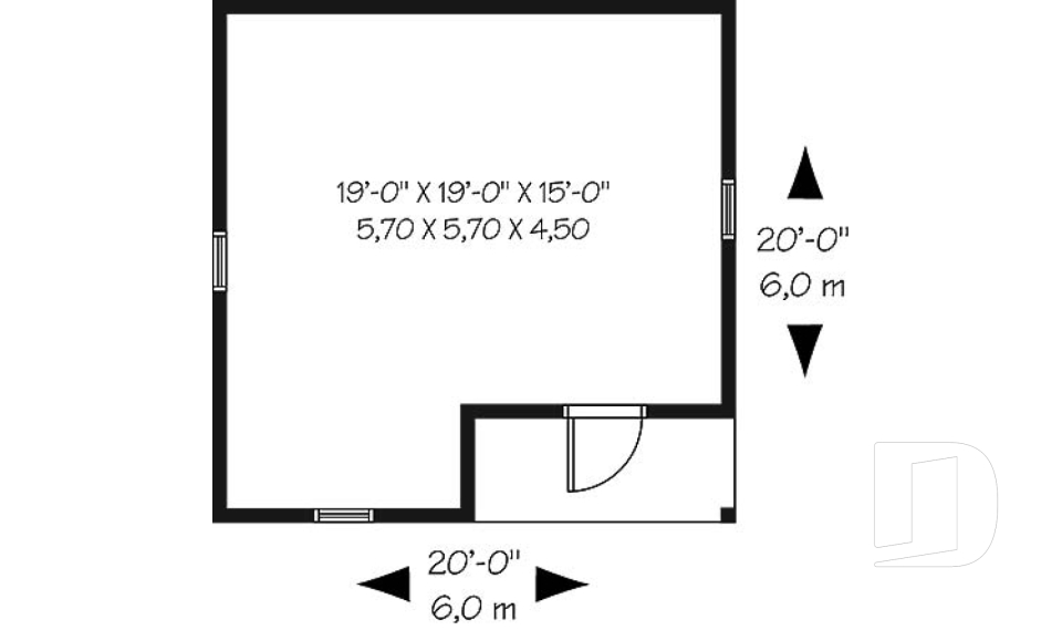 Rez-de-chaussée -  - Oustalet