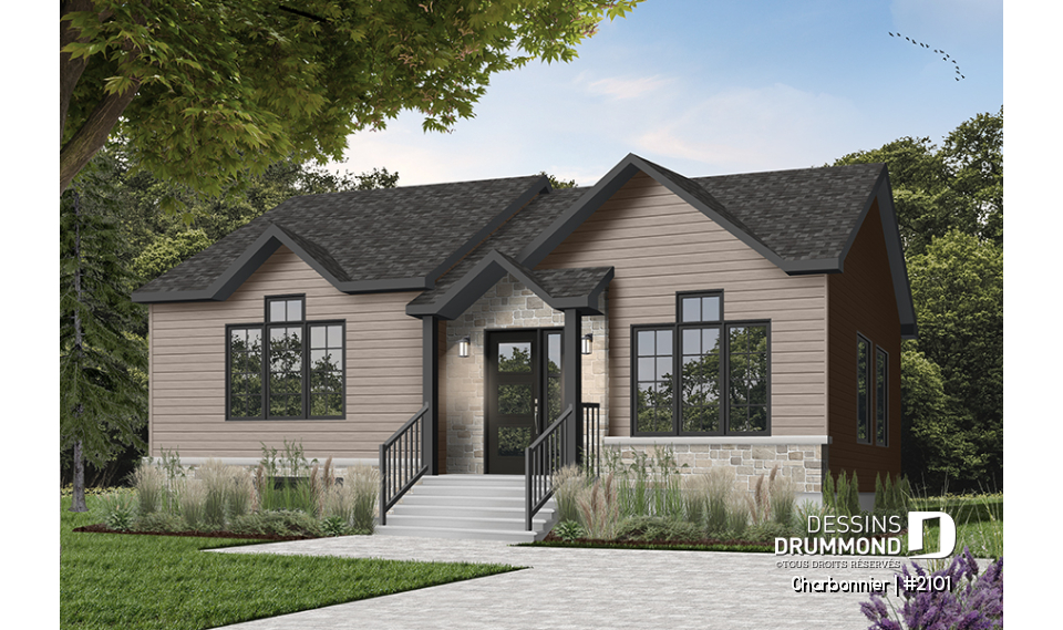 Version couleur no. 2 - Vue avant - Charbonnier