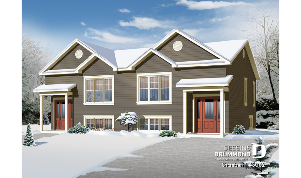 Vue avant - MODÈLE DE BASE - Chambert