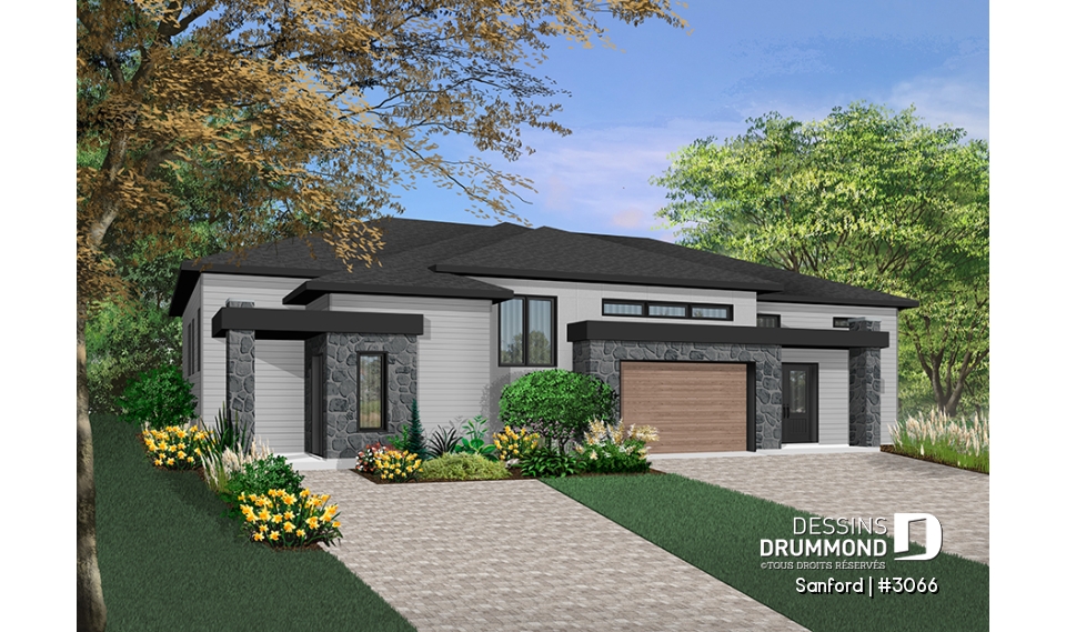 Vue avant - MODÈLE DE BASE - Sanford