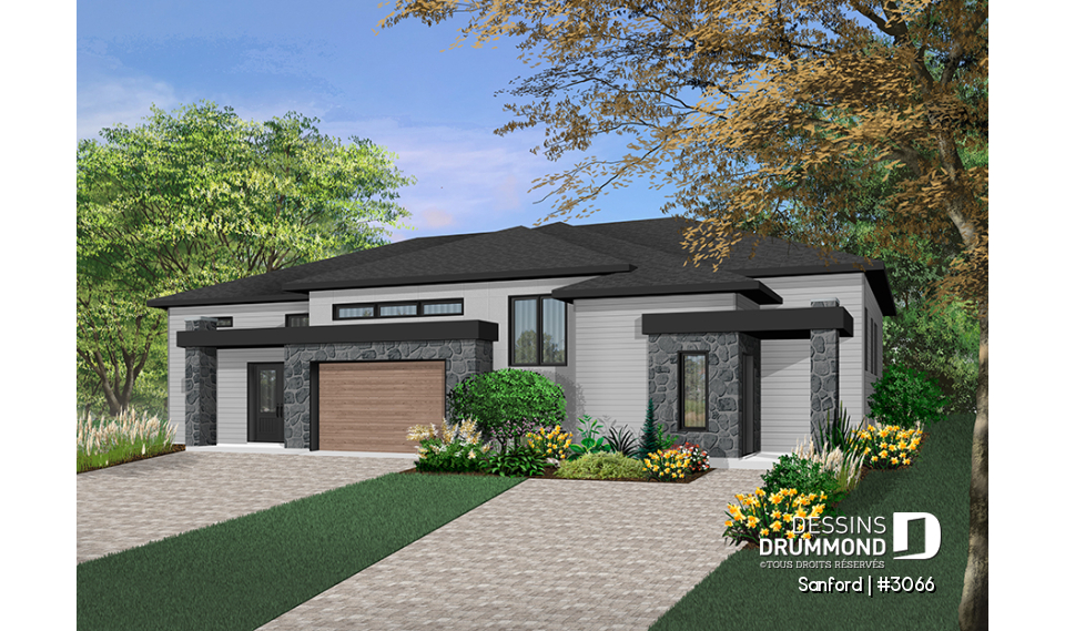 Vue avant - MODÈLE DE BASE - Sanford