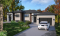 Vue avant - MODÈLE DE BASE - Plan de jumelée contemporain, 1 à 3 chambres, 2 sdb, sous-sol aménagé optionnel ($), garage d'un côté - Paris