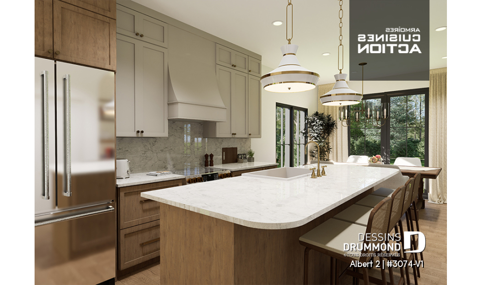 Vue avant - MODÈLE DE BASE - Albert 2