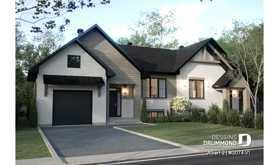 Vue avant - MODÈLE DE BASE - Albert 2