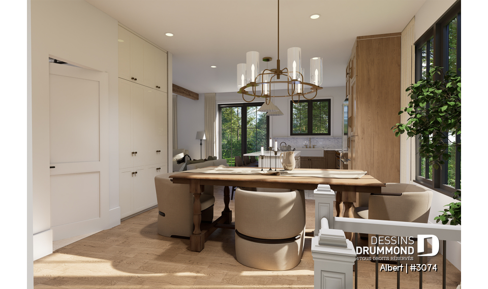 Vue intérieure - Albert