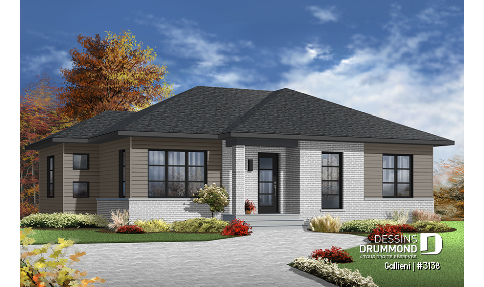 Vue avant - MODÈLE DE BASE - Gallieni