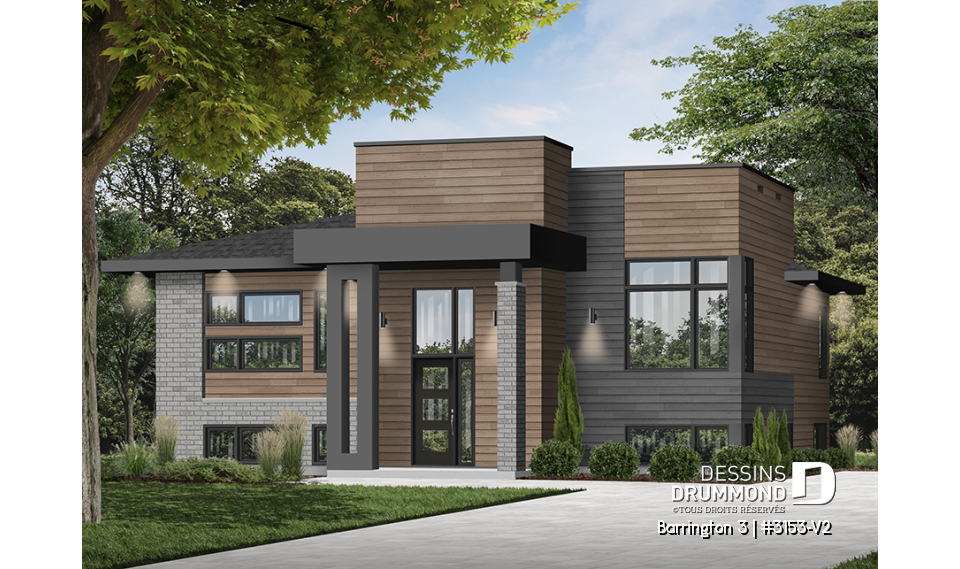Version couleur no. 1 - Vue avant - Barrington 3