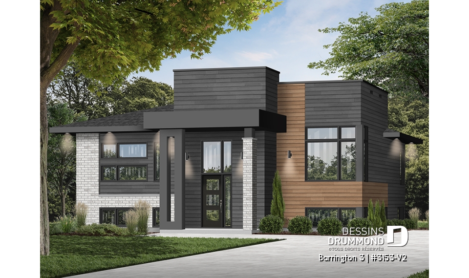 Version couleur no. 3 - Vue avant - Barrington 3