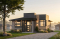 Vue avant - MODÈLE DE BASE - Plan maison moderne 2 chambres, superbe fenestration, plafond 10' au salon, grande salle de bain, îlot cuisine - Barrington 3