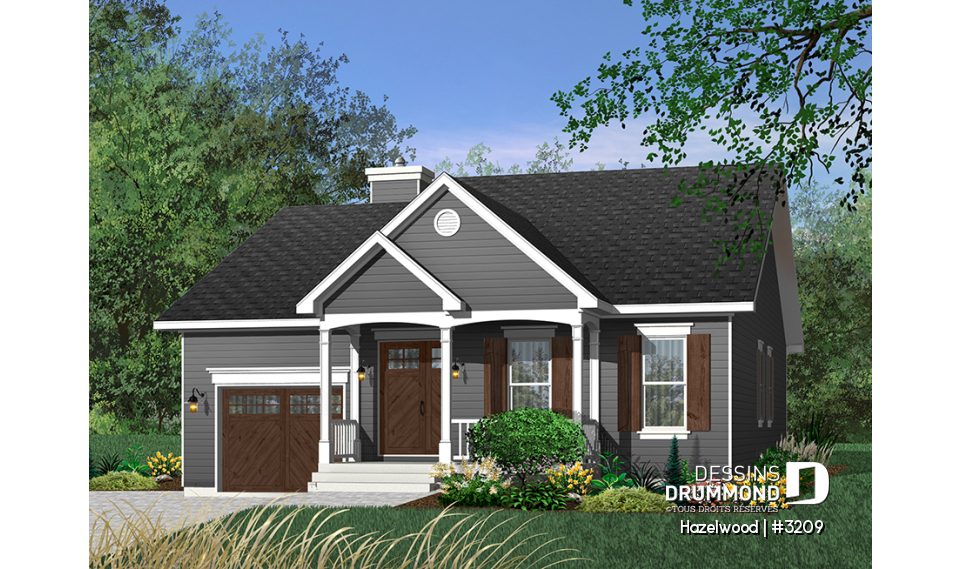 Version couleur no. 1 - Vue avant - Hazelwood