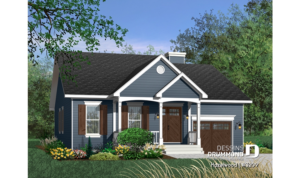 Version couleur no. 3 - Vue avant - Hazelwood