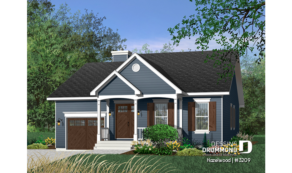 Version couleur no. 3 - Vue avant - Hazelwood