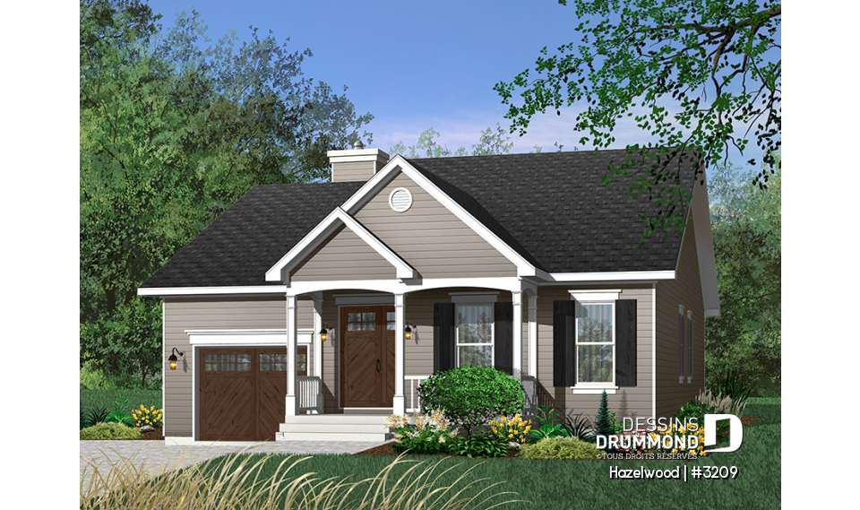 Vue avant - MODÈLE DE BASE - Hazelwood