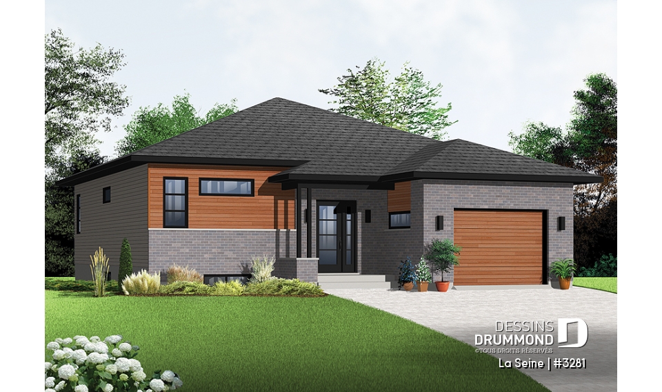 Vue avant - MODÈLE DE BASE - La Seine