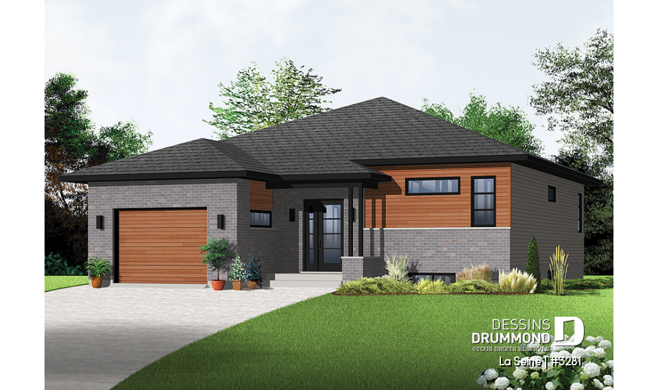 Vue avant - MODÈLE DE BASE - La Seine