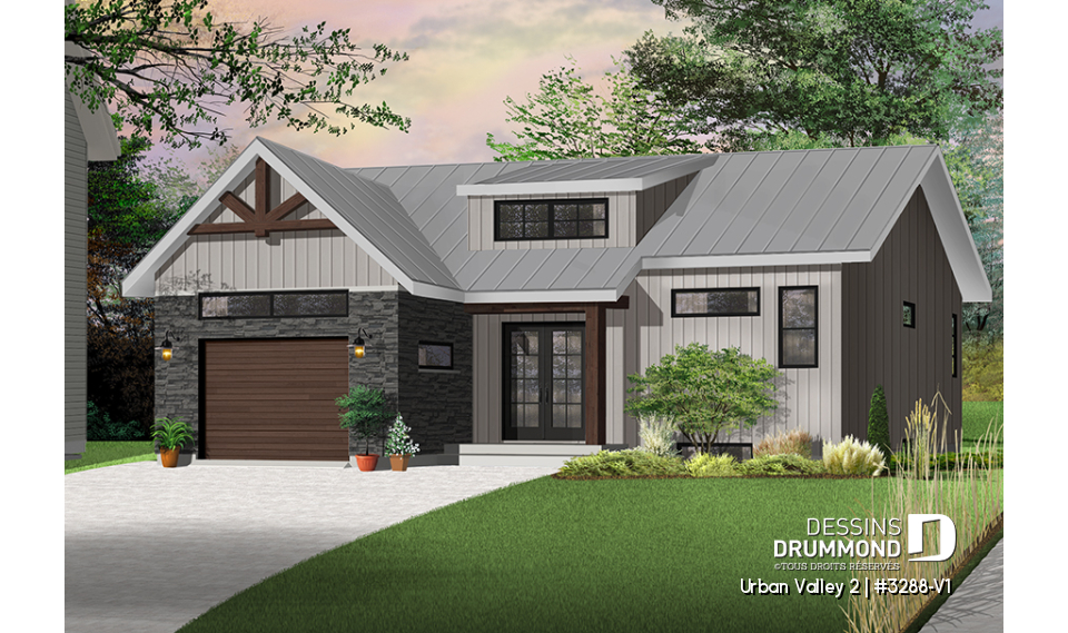 Vue avant - MODÈLE DE BASE - Urban Valley 2