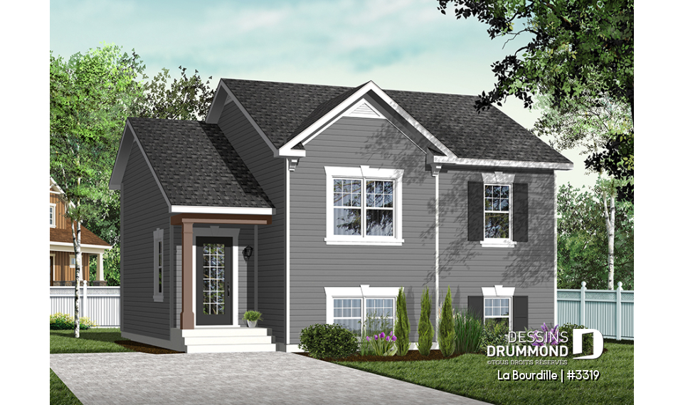 Vue avant - MODÈLE DE BASE - La Bourdille