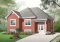 Vue avant - MODÈLE DE BASE - Plan de plain-pied budgétaire à entrée split, 2 chambres, îlot à la cuisine, belle lumière au sous-sol - Hautbois 