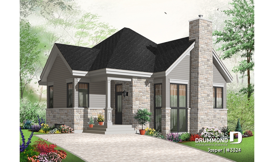 Vue avant - MODÈLE DE BASE - Jasper