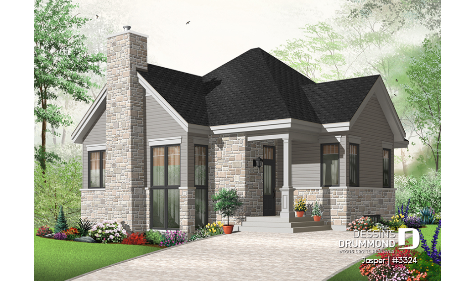 Vue avant - MODÈLE DE BASE - Jasper
