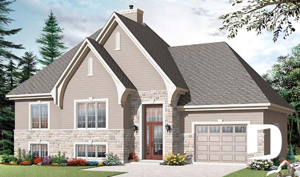 Vue avant - MODÈLE DE BASE -  - Gauloise 2