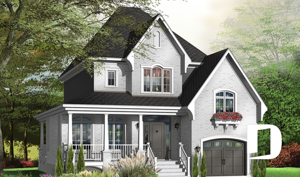 Version couleur no. 2 - Vue avant -  - Evelyn 3