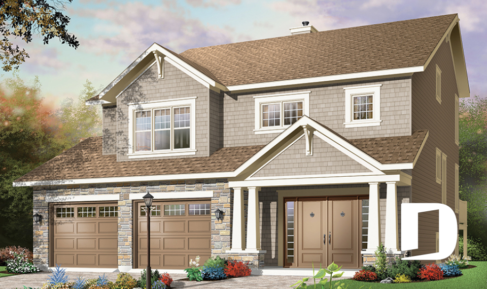 Vue avant - MODÈLE DE BASE -  - Garenne