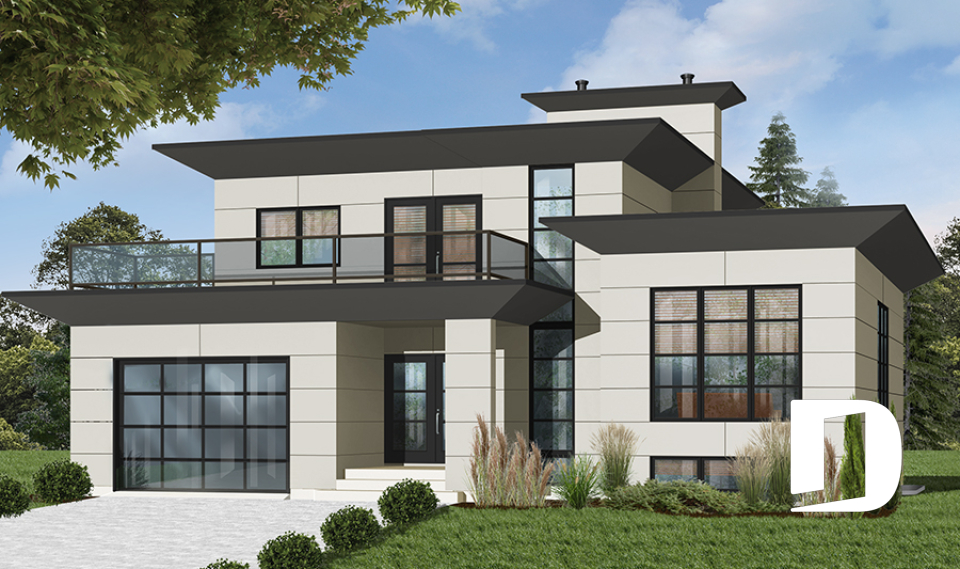 Vue avant - MODÈLE DE BASE -  - Hauterive